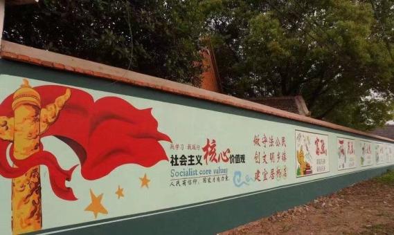 贵阳墙体广告之彩绘