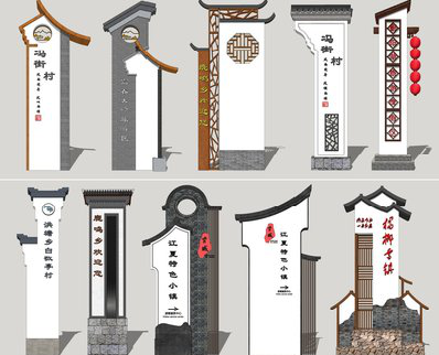 贵阳美丽乡村标识标牌有哪些分类？